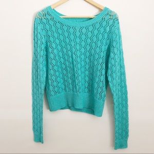Aeropostale Open Knit Sweater